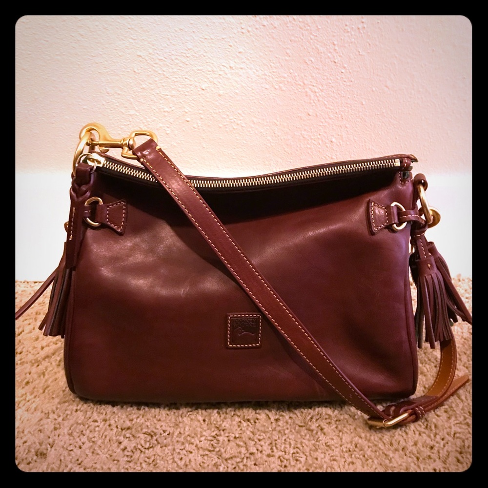 Leather Dooney and Burke hobo bag